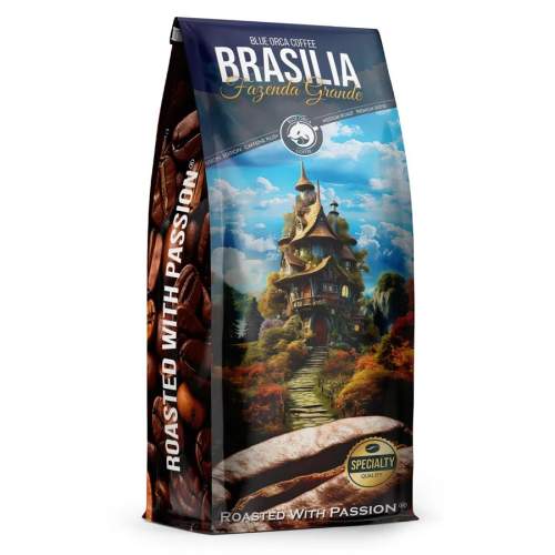 Blue Orca Fusion Brasilia Fazenda Grande zrnková káva 1 kg Arabica/Robusta