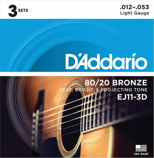 D'Addario EJ11-3D