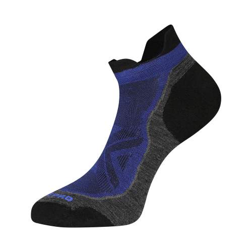 ALPINE PRO Ponožky WERDE merino kotníkové modré L
