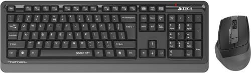 A4tech FGS1035Q, bezdrátový kancelářský set klávesnice s myši šedá