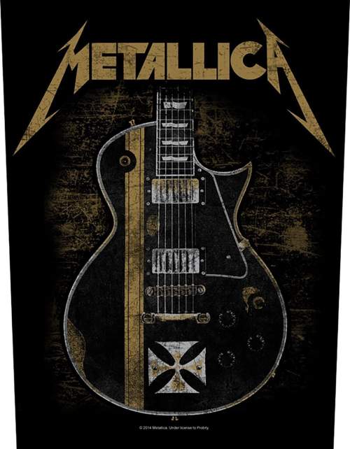 Zádová Nášivka Hetfield Guitar