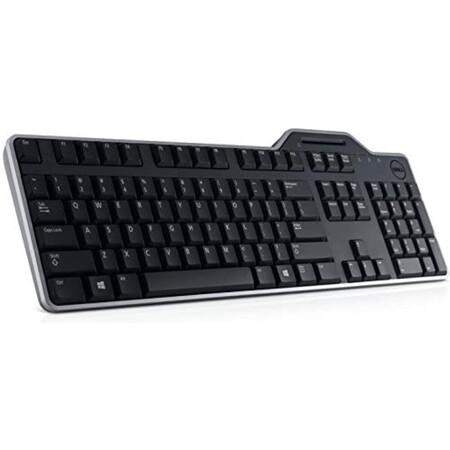 Dell KB813 Smartcard - Klávesnice - USB - QWERTY - US mezinárodní - černá - pro Inspiron 17R 57XX, 17R 7720; Latitude D630; OptiPlex 50XX, 5250, 90XX; Precision 35XX