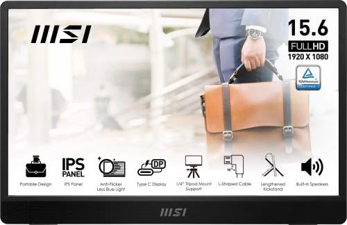 MSI PRO MP161 E2 - LED monitor 15,6"