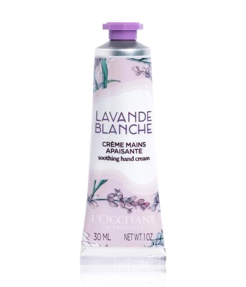 L`Occitane en Provence Zklidňující krém na ruce Lavande Blanche Soothing Hand Cream 30 ml