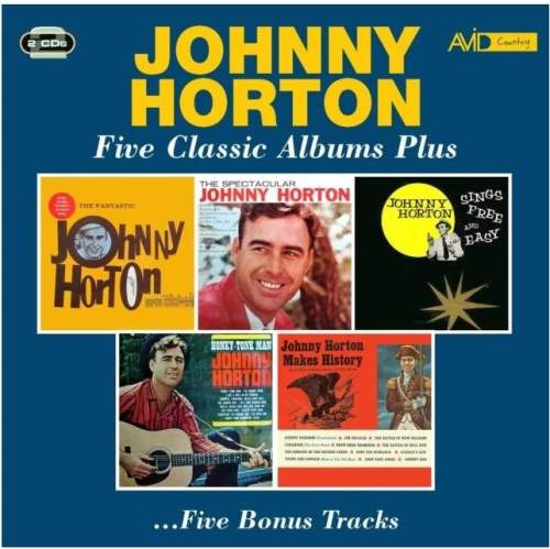 2CD Johnny Horton: Five Classic Albums Plus