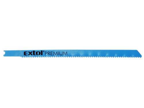 EXTOL PREMIUM 8805705 plátky do přímočaré pily 5ks 106x1,8mm