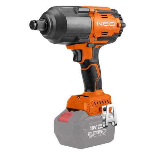 NEO TOOLS 04-618 aku rázový utahovák Energy+ 1/2" 1100Nm 18V LiIon bezuhlíkový bez aku