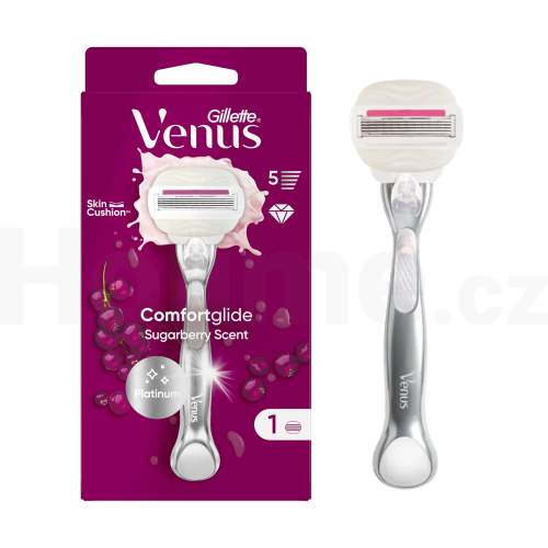 Gillette Venus ComfortGlide Sugarberry dámský holicí strojek pro ženy