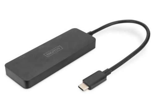 DIGITUS USB-C - 3x DP MST Video Hub DP 1.4, 4K/60Hz DS-45334