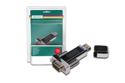 Digitus převodník USB na  RS232 USB1.1, RS232 chipset PL2303RA, DA-70155-1