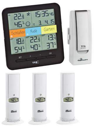 TFA bezdrátový monitor klimatu 31.4007.02 WEATHERHUB - startovní balíček č. 7 (TFA31-4007-02)
