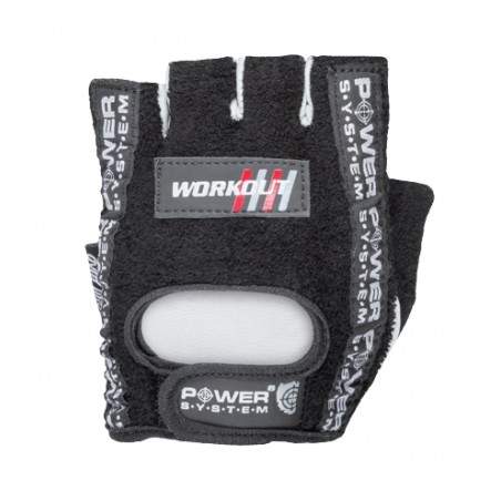Power System Fitness rukavice WORKOUT PS 2200 Velikosti: M černé