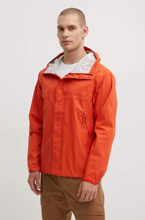 Helly Hansen Nepromokavá bunda Loke pánská, oranžová barva, 62252-402