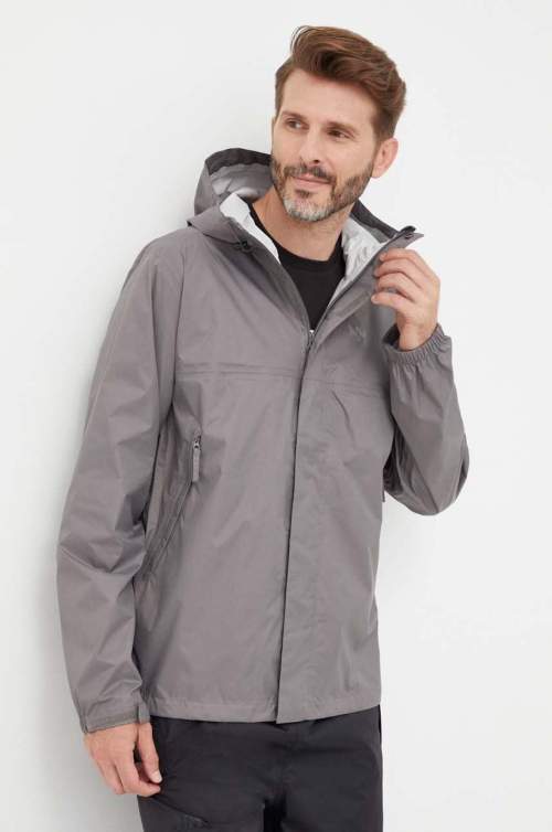 Helly Hansen Nepromokavá bunda Loke pánská, šedá barva, 62252-402