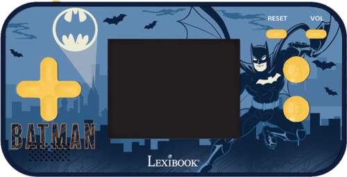 Lexibook Přenosná Lehká Batman LCD Konzole Pro Děti 150 Her