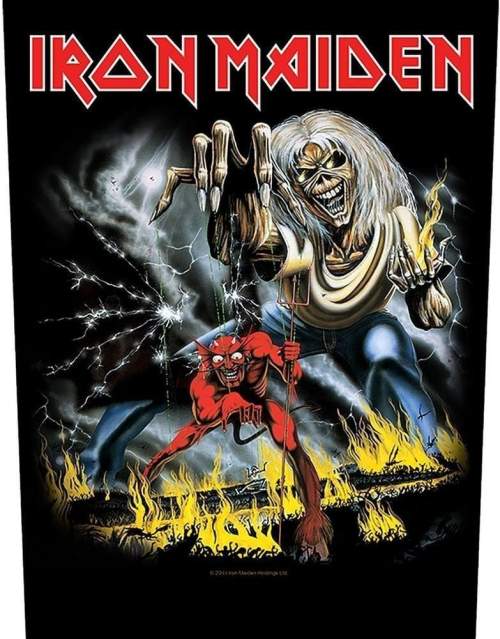 Iron Maiden Number Of The Beast Nášivka