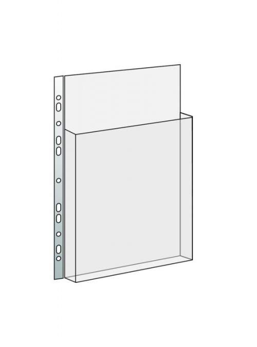 Karton P+P Obal 237x305x0,7mm na katalogy kapsa do 2/3 čirý eurozávěs 10ks