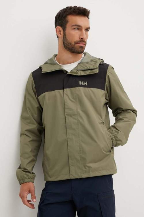 Helly Hansen Bunda VANCOUVER pánská, zelená barva