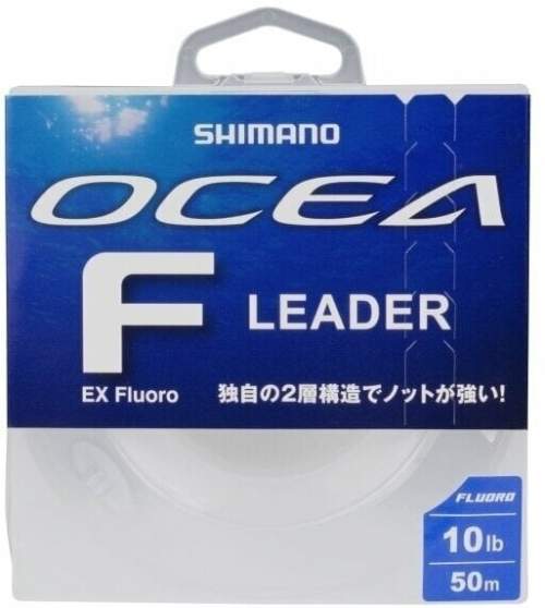 Shimano Fluorocarbon Ocea EX Fluoro Leader Clear 50m Délka: 50m, Nosnost: 80lb, Průměr: 0,787mm