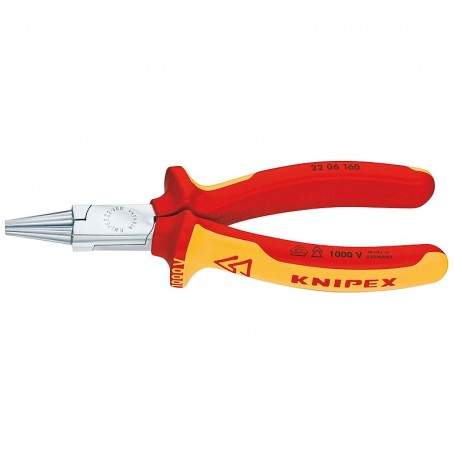 KNIPEX 2206160 kleště s kulatými čelistmi 160mm