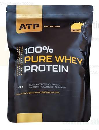 Atp nutrition 100% pure whey protein 1000 g vanilka
