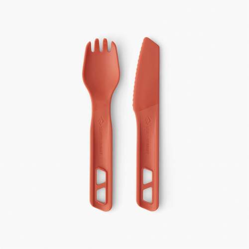 Sea To Summit Passage Cutlery Set 2ks Oranžová