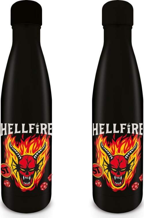 Epee Stranger Things Fľaša nerezová Hellfire