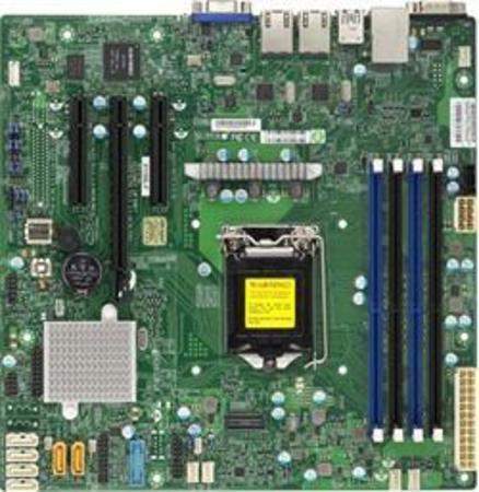 SUPERMICRO MB 1xLGA1151, iC232,DDR4,6xSATA3,PCIe 3.0 1 x8, 1 x8 in x16 , 1 x4 in x8, IPMI