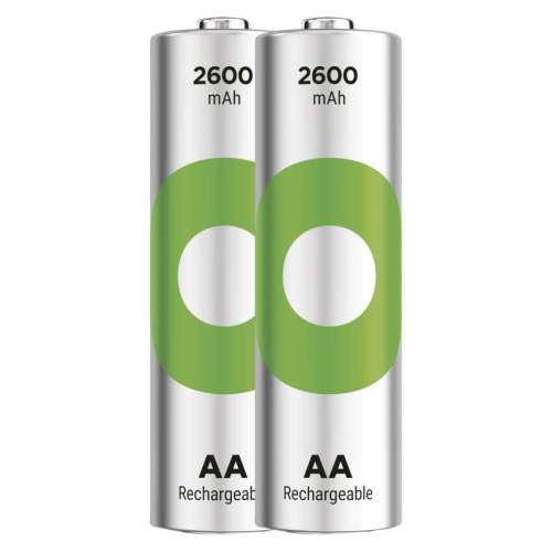 Gp nabíjecí baterie nabíjecí baterie Recyko 2600 Aa HR6 2 ks