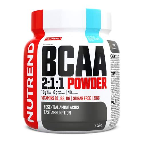 Nutrend nápoj BCAA 2:1:1 Powder 400g modrá malina