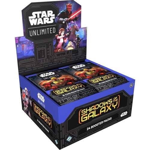 Fantasy Flight Game Star Wars: Unlimited - Shadows of the Galaxy: Booster Display (24 boosterů)
