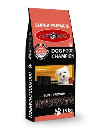 BARDOG PUPPY Mini 31/21 kuřecí maso pro malá plemena 15 kg