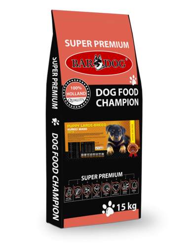 BARDOG PUPPY Large & Breed 28/16 kuřecí maso velká plemena 15 kg