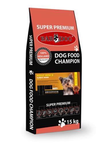 BARDOG ADULT Mini 24/13 kuřecí maso pro střední plemena 15 kg