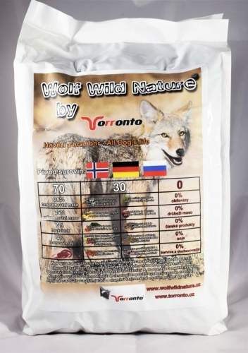 Wolf Wild Nature hovězí s bramborem 2kg