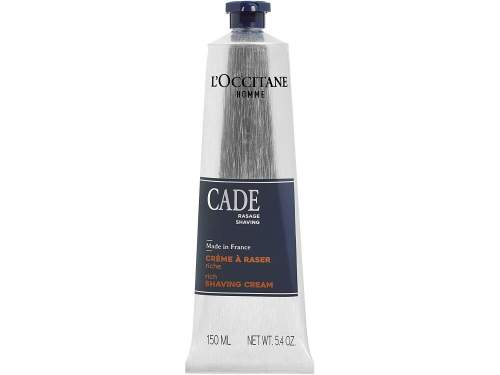 L'Occitane Cade Rich Shaving Cream krém na holení s jalovcovým olejem a bambuckým máslem 150 ml pro muže