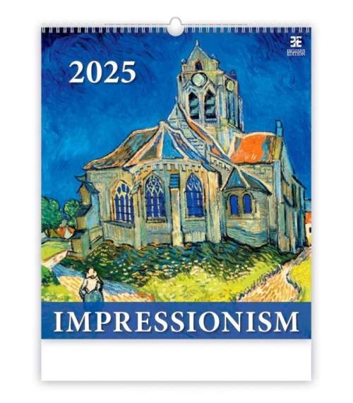 Helma Impressionism 2025 nástěnný kalendář