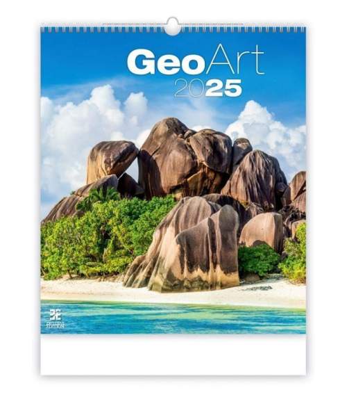 Helma Geo Art 2025 nástěnný kalendář