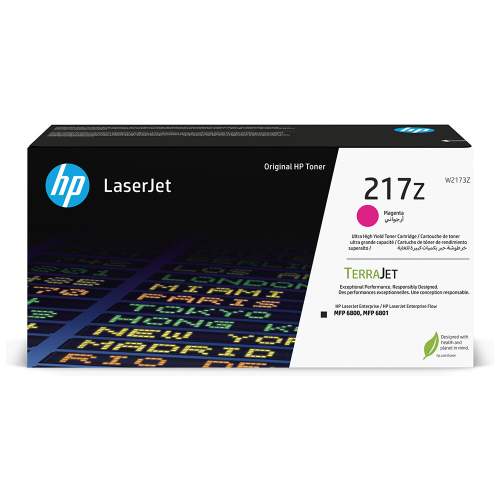 HP 217Z - Ultra High Yield - purpurová - originální - LaserJet - kazeta s barvivem (W2173Z) - pro Color LaserJet Enterprise MFP 6800dn (W2173Z)