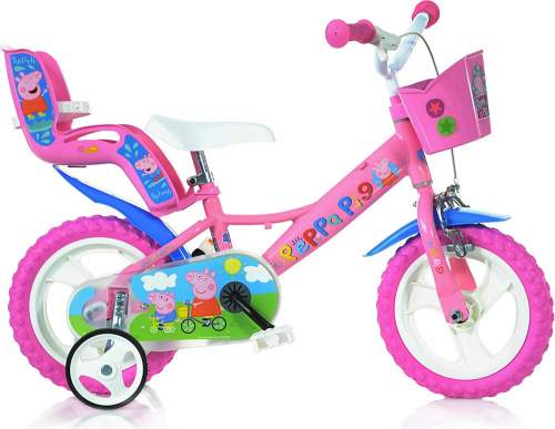 DINO BIKES Dětské kolo 12" 124RLPGS Pepa Pig