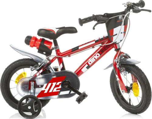 DINO Bikes Dětské kolo 12" 412US -06 červené