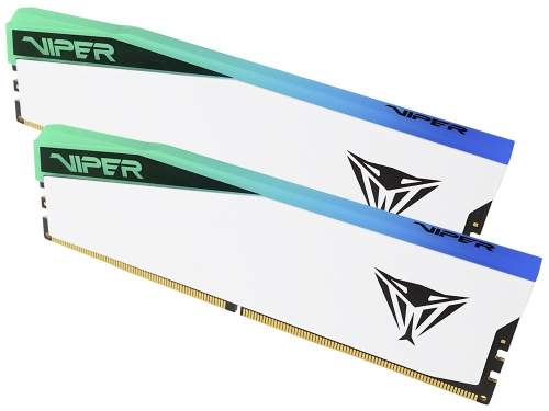 Patriot Viper Elite 5 48GB KIT DDR5 6000MHz CL42 White RGB PVER548G60C42KW