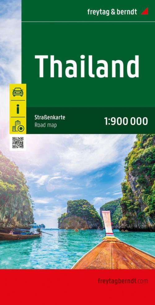 Thajsko 1:900 000 automapa