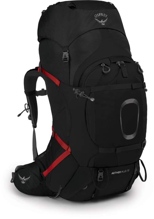 Osprey AETHER PLUS 70 black Velikost: L/XL