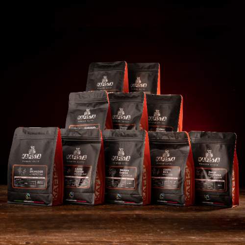 Kafista Exkluzivní balíček zrnkové kávy na esresso i filtr 10x250g
