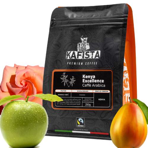 Kafista Kenya Excellence Zrnková káva 100% Arabica Single 3x250g