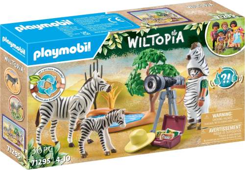 Playmobil 71295 Wiltopia Na cestách s fotografem zvířat