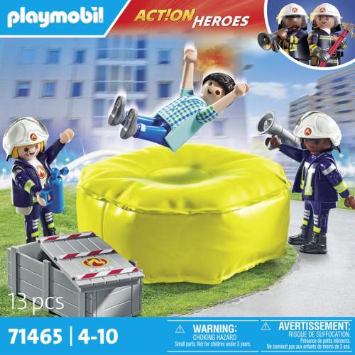 Playmobil 71465 Hasiči se vzduchovým polštářem