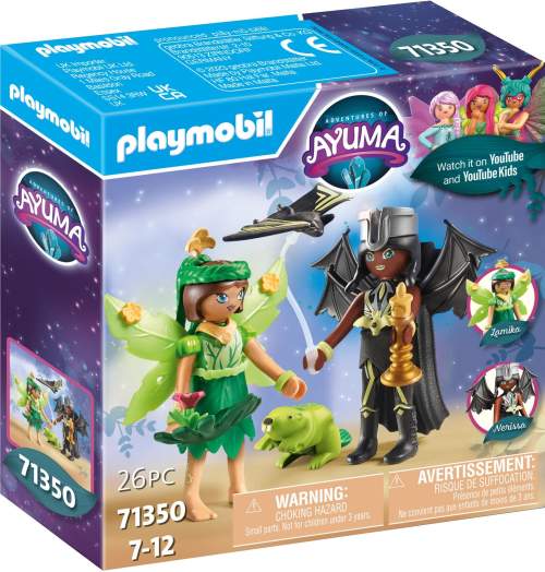 Playmobil 71350 Forest Fairy & Bat Fairy s tajemnými zvířaty