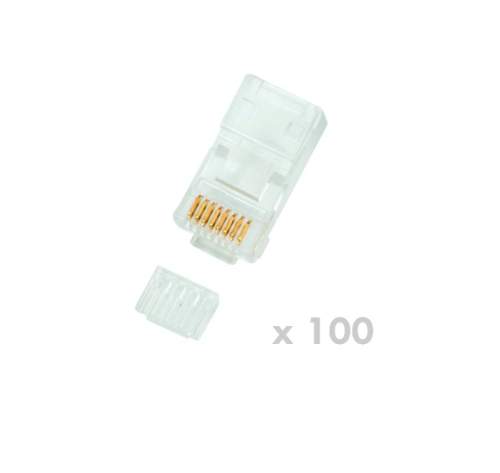 DATACOM Plug UTP CAT6 8p8c- RJ45 lanko 100 pack